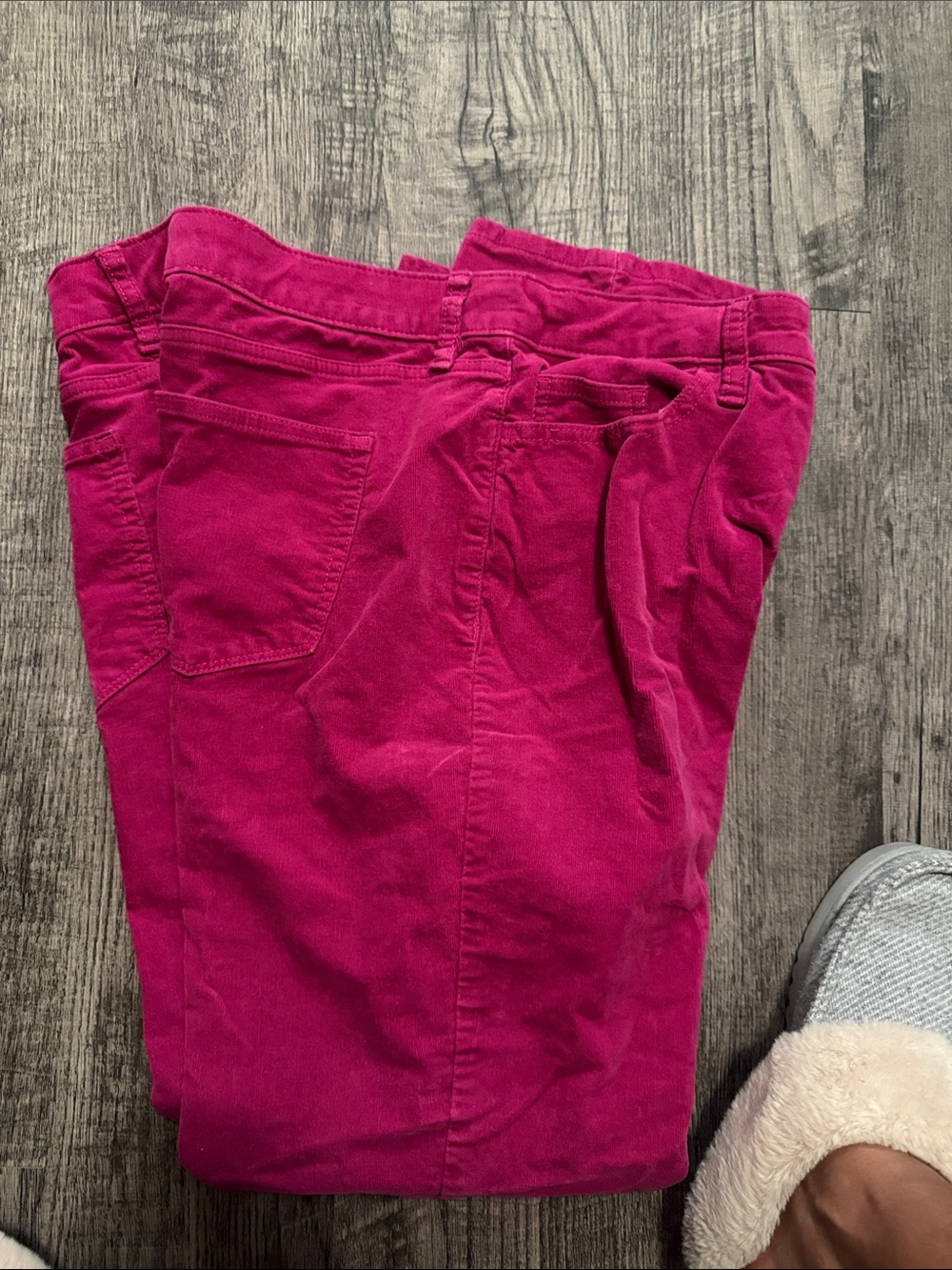 St. John's Bay Women's Magenta Skinny Jeans